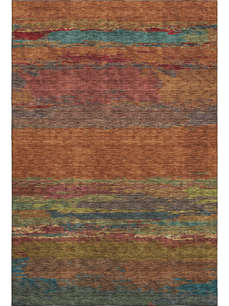 Trevi TV8 Terracotta 10' x 14' Rug