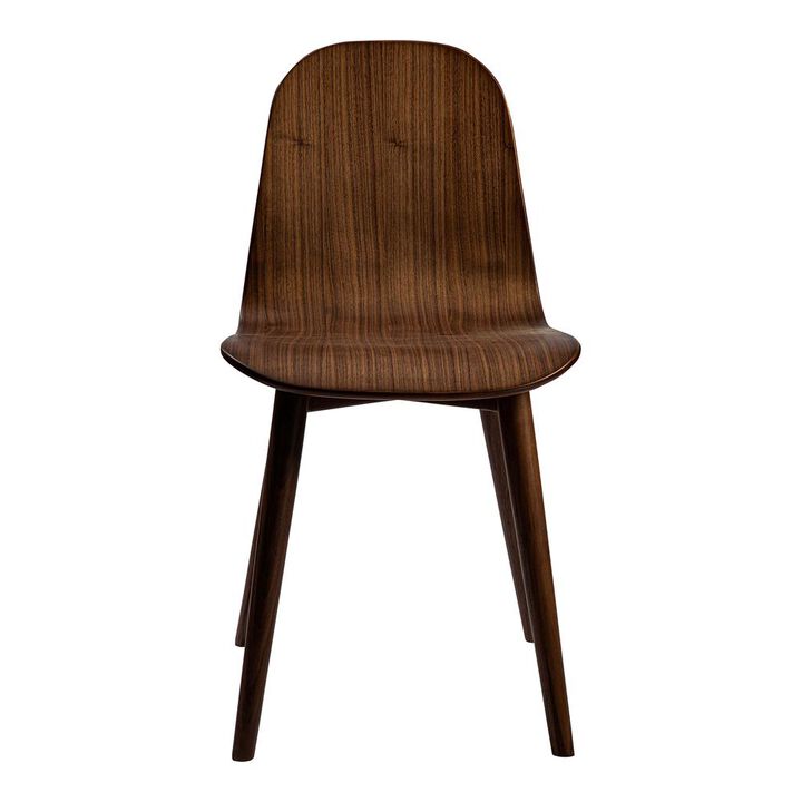 Moe’s Lissi Dining Chair Walnut