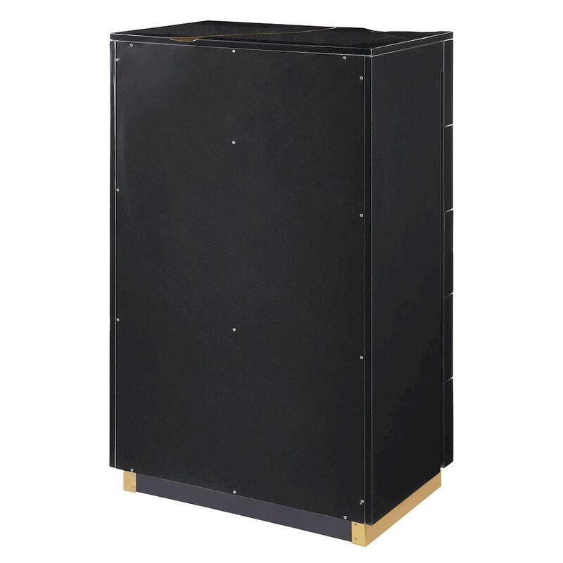 50" Tall High Gloss Lacquered Drawer Chest image number 2