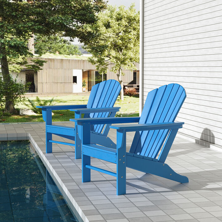 WestinTrends Outdoor Patio Adirondack Chair (Set of 2)