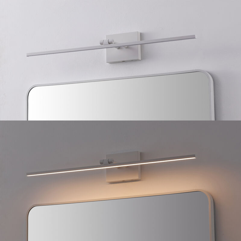 Santino 28" Modern Minimalist Swivel Integrated Dimmable LED Rechargeable Picture Light with Touch Sensor