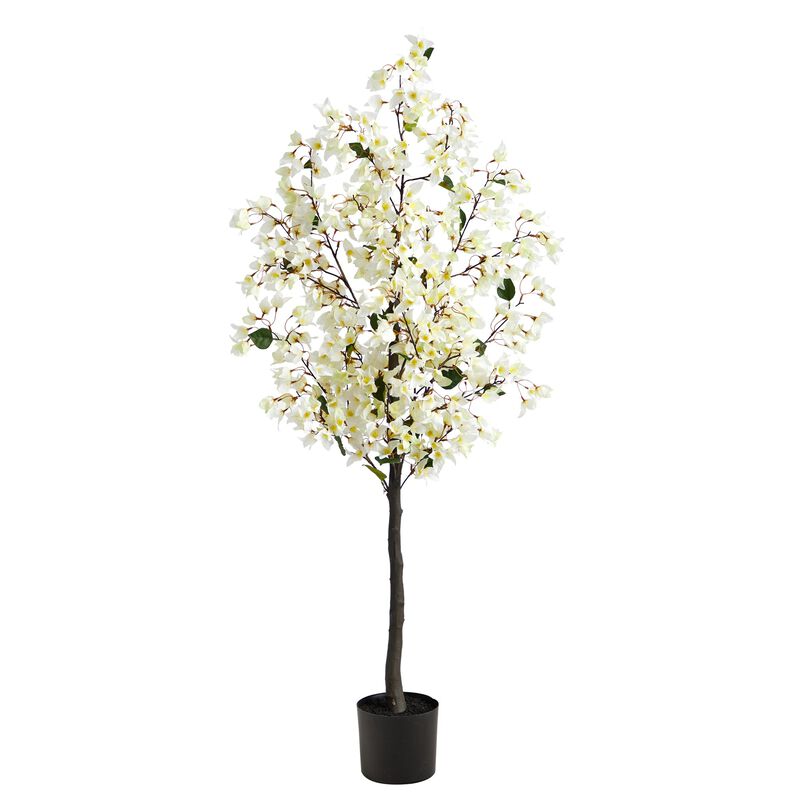 Hivvago 5 Feet Bougainvillea Artificial Tree