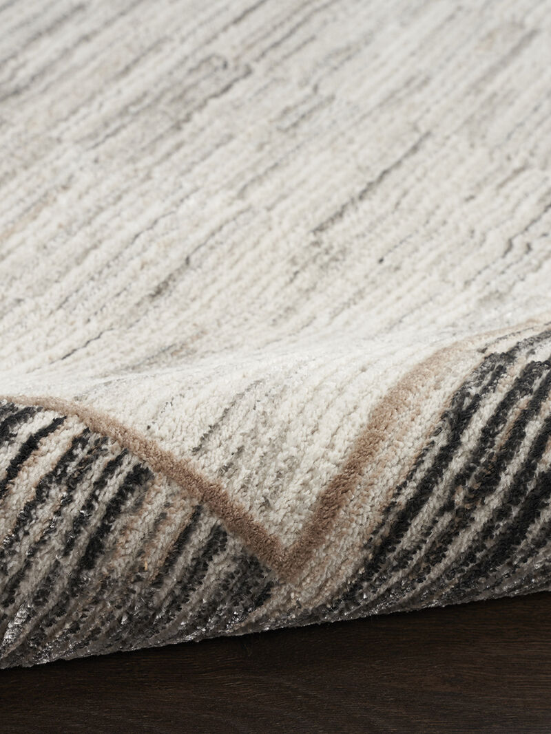 Desire DSR02 Gray/Black 9' x 12' Rug