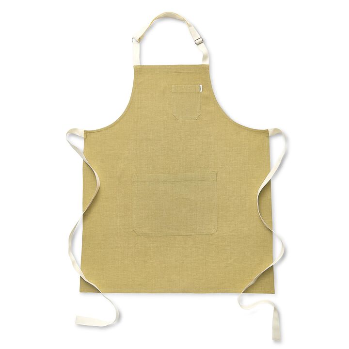 Solino Home 100% Pure Linen Apron - Kitchen Linen