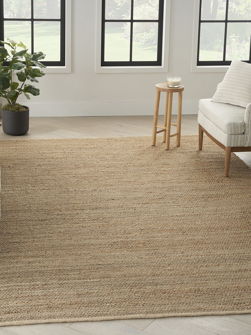 Natural Jute NJT01 Natural 9' x 12' Rug