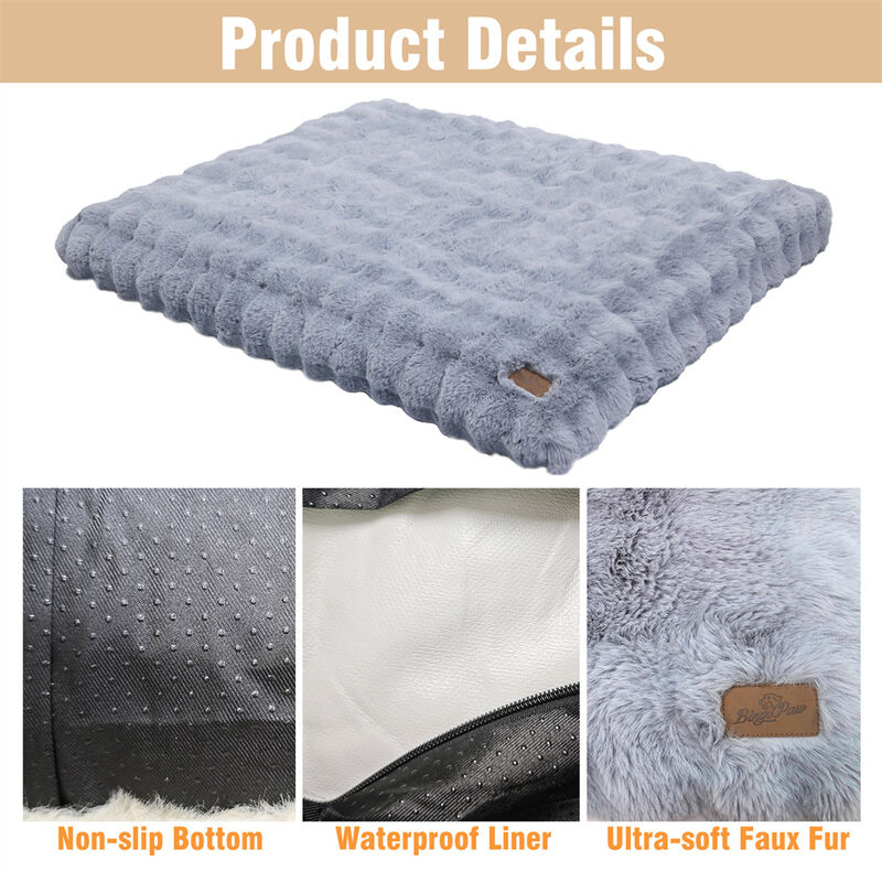 Jumbo Anti-Anxiety Calming Dog Bed Removable Cover Pet Beds Mattress Non Skid image number 5