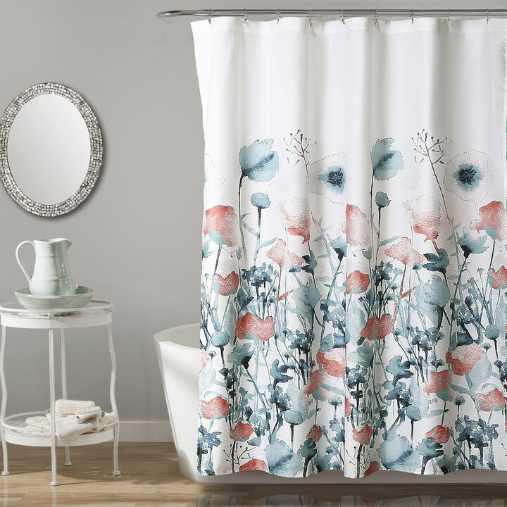 Zuri Flora Shower Curtain