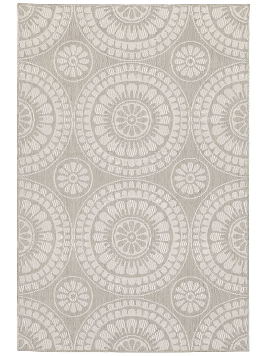 Portofino 3'3" x 5' Grey Rug