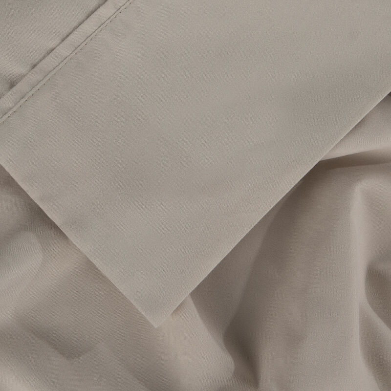 Basic Twin Sheet Set - Medium Beige