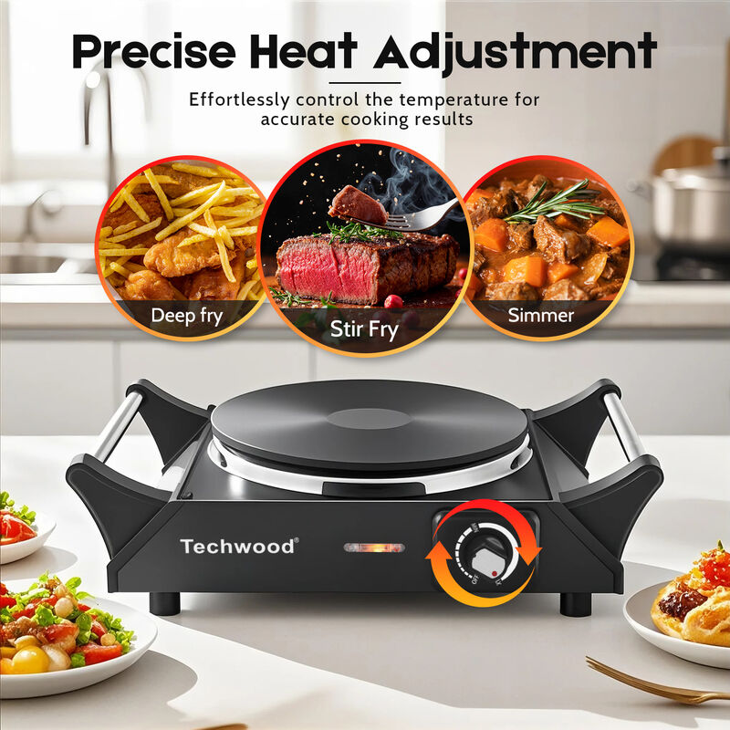 Hot Plate - Electric Stove for Cooking image number 4
