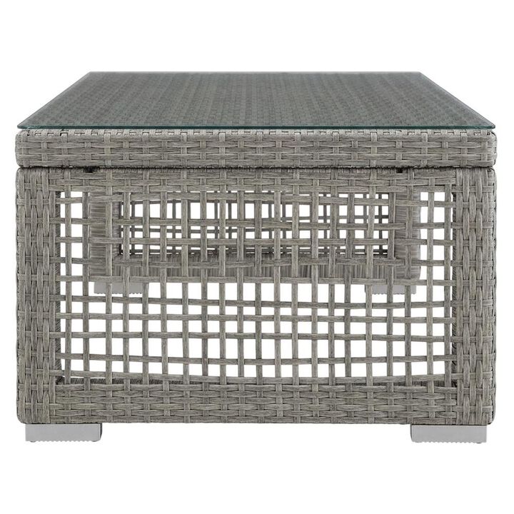 Outdoor Rattan Coffee Table With Stylish Design And Durable Construction