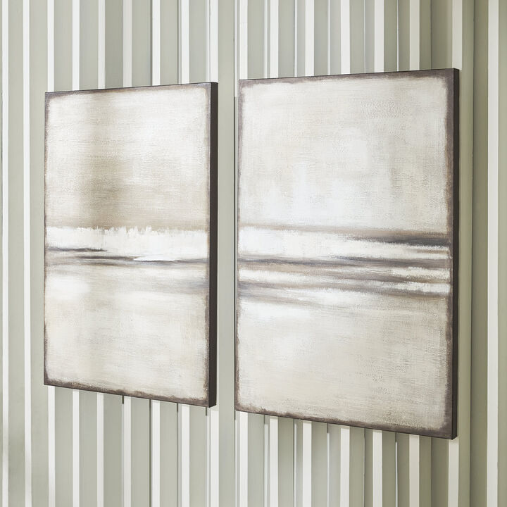 Brockdunn Abstract Canvas Wall Art (Set of 2)