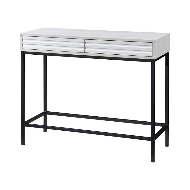 Casimo 35.43 in. Rectangular Engineer Wood Console Table