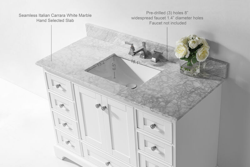 Audrey 48 in. Bath Vanity Set image number 4