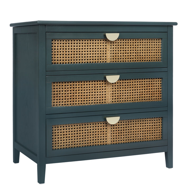 Streamdale Natural Rattan 3-Drawer Cabinet image number 8