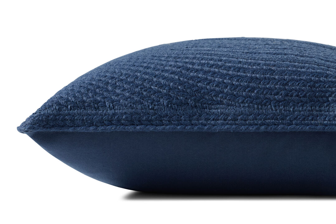 Blue 20''x20'' Cover w/Down Pillow