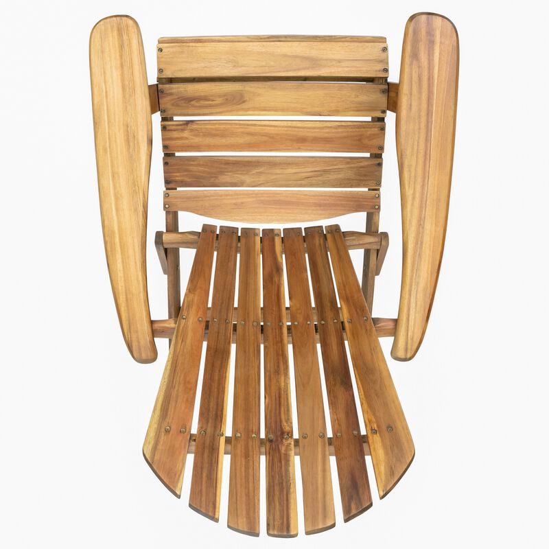 Hivvago Adirondack Chair with Wide Armrests image number 9