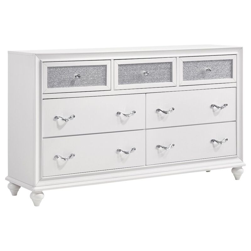 Coaster Co. of America Barzini 7-drawer Dresser White image number 0