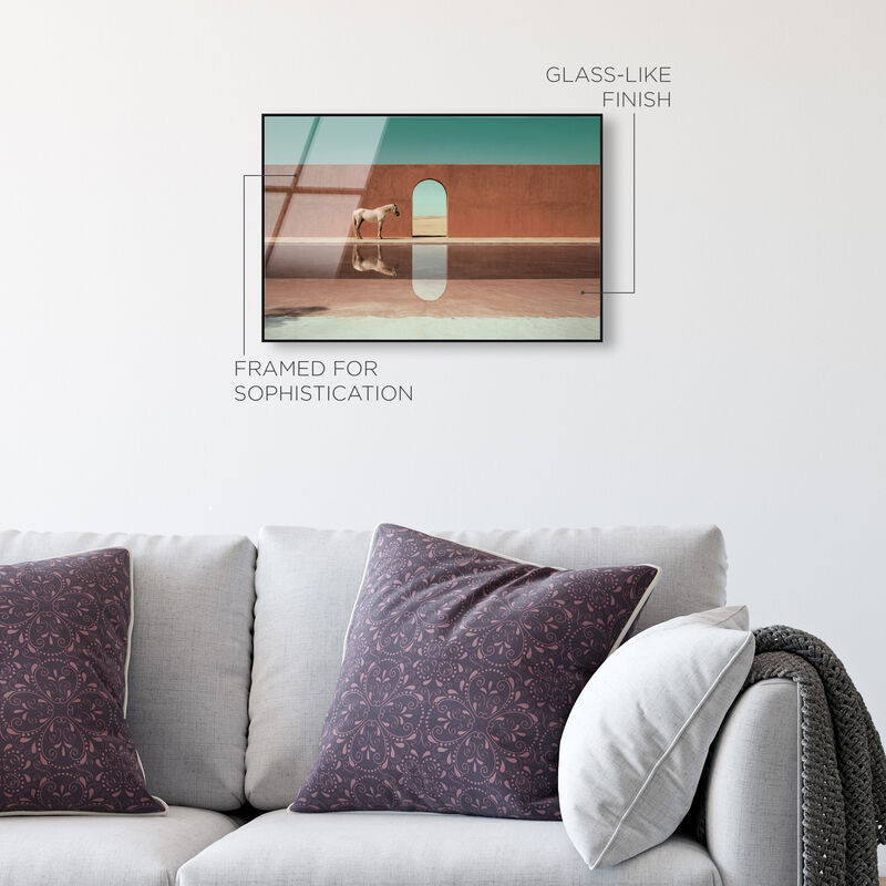 Western Reflections Animals Canvas Print by Oliver Gal image number 4