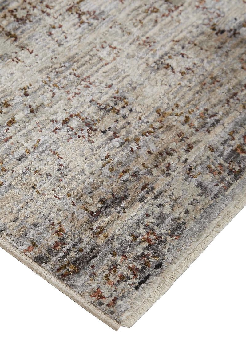 Caprio 3958F Taupe/Ivory/Gray 6'7" x 9'6" Rug