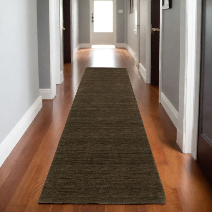 HomeRoots Wool Hand Tufted Area Rug