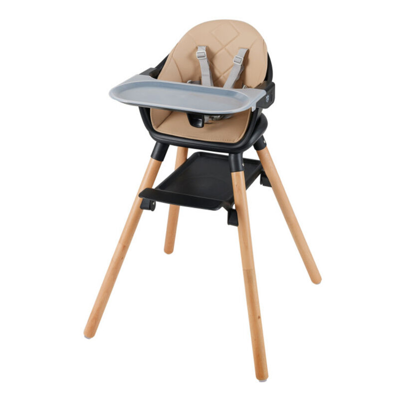 6-In 1-Baby High Chair with Removable Tray and Safety Harness image number 0