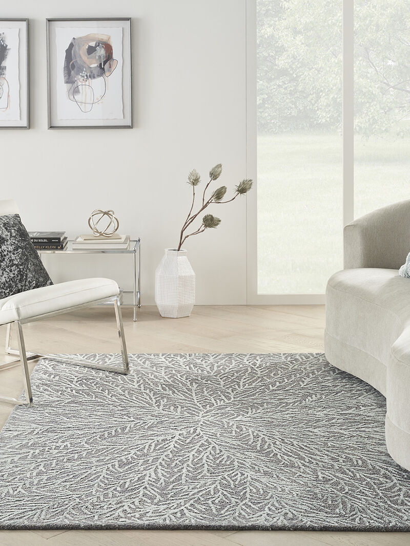 Ma30 Star SMR03 Slate/Teal 5'3" x 7'3" Rug