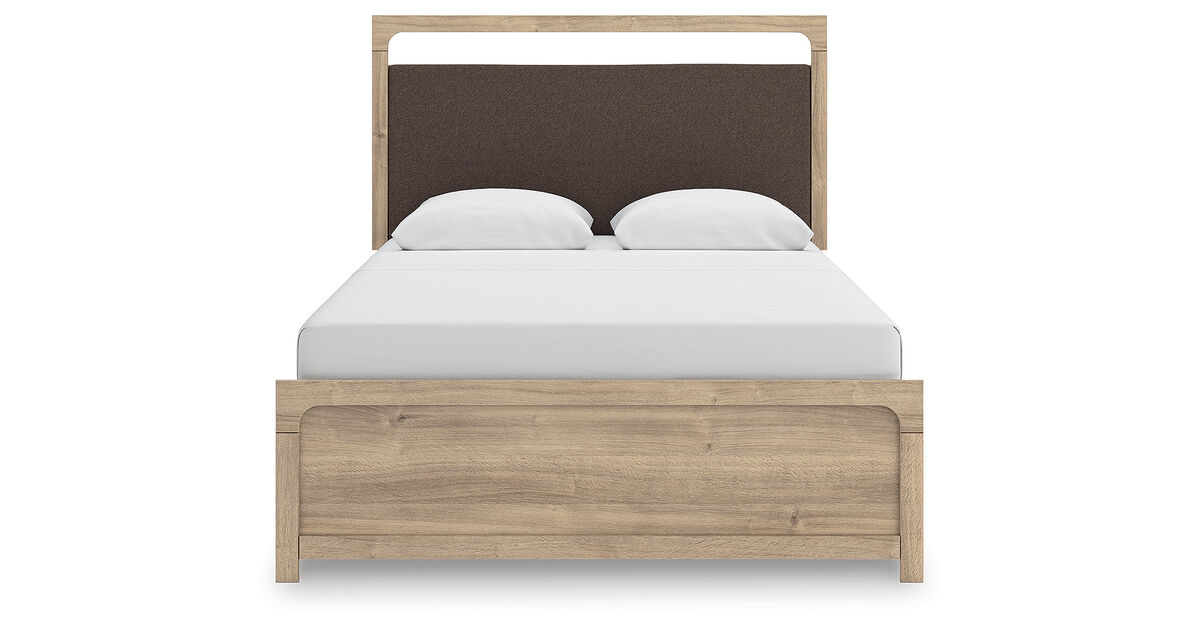 Hollymount Queen Upholstered Panel Bed