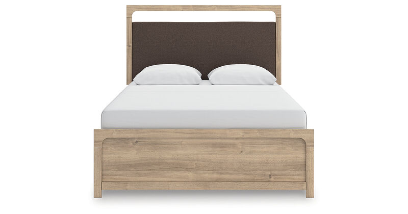 Hollymount Queen Upholstered Panel Bed image number 1