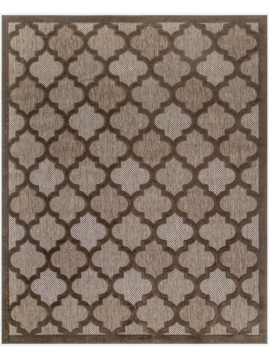 Easy Care NES01 Brown 10' x 14' Rug