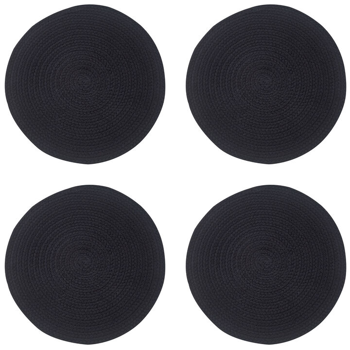 Black Essex Placemat Set of 4