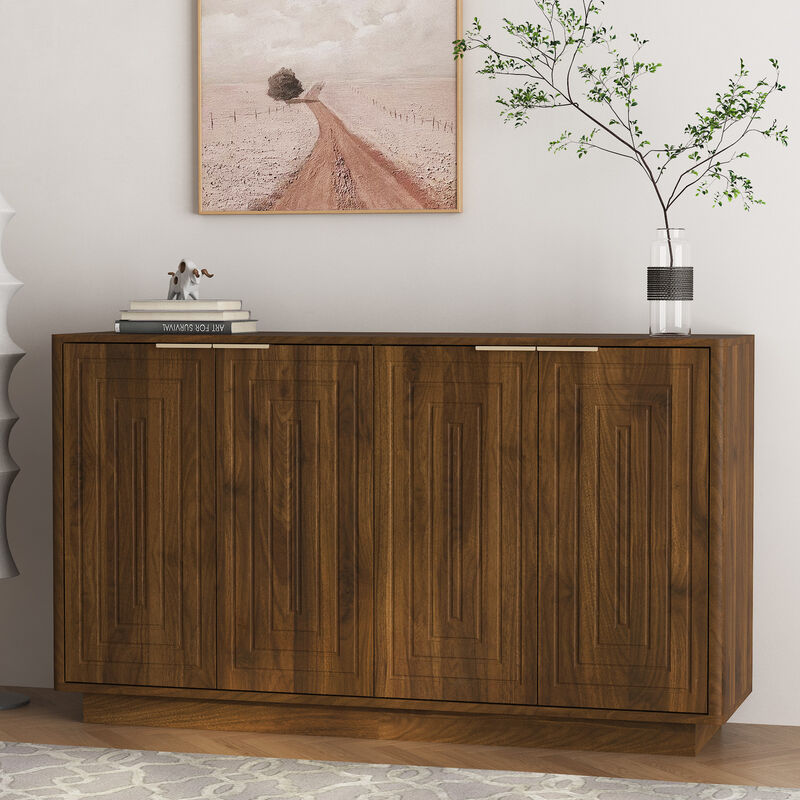Lerdax Modern Sideboard Buffet Cabinet image number 6