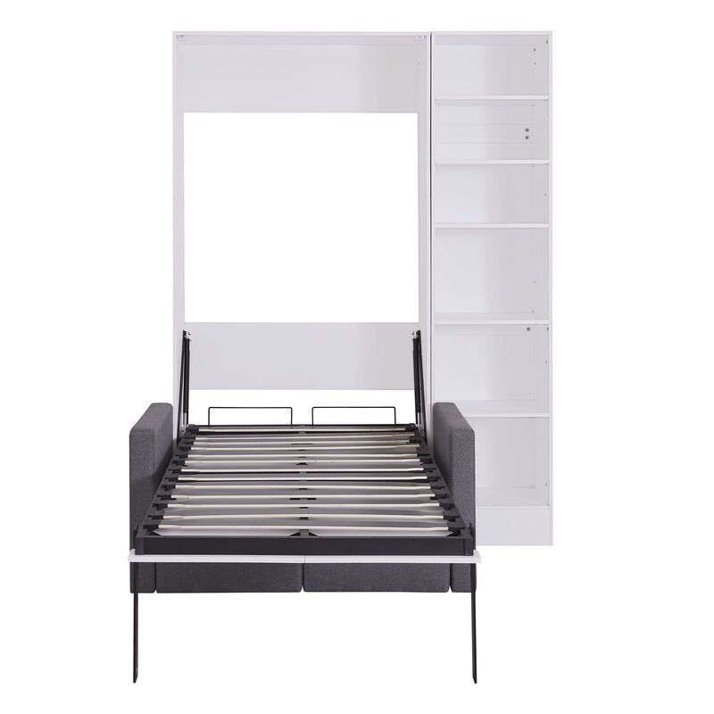 Merax Sleek Murphy Bed Wall Bed with Sofa