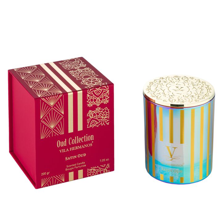 Candle in Jar OUD COLLECTION Satin Oud Red Jar 200gr