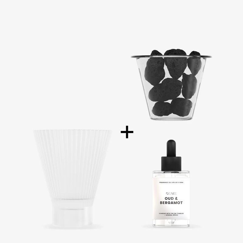 Zai Lava Rock Diffuser - Santal & Spice image number 2
