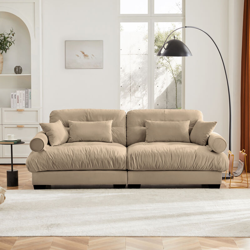 Plizer Large Size Modern Loveseat image number 1