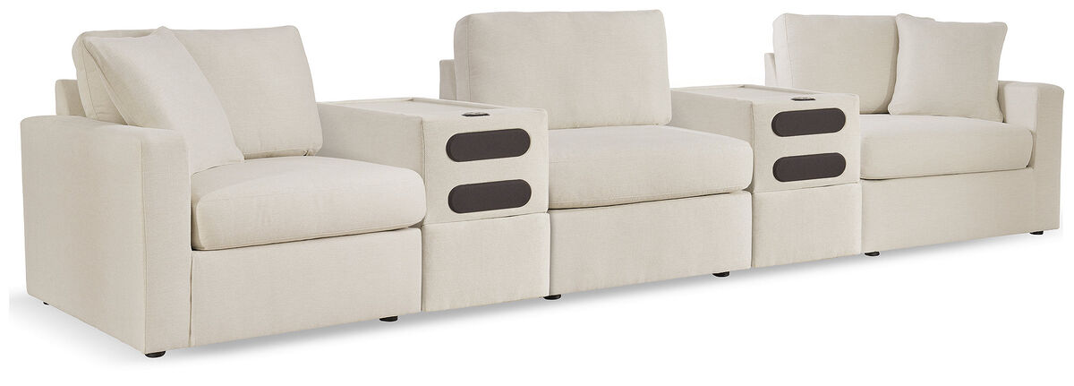 Modmax 5 Piece Sectional with Audio Console