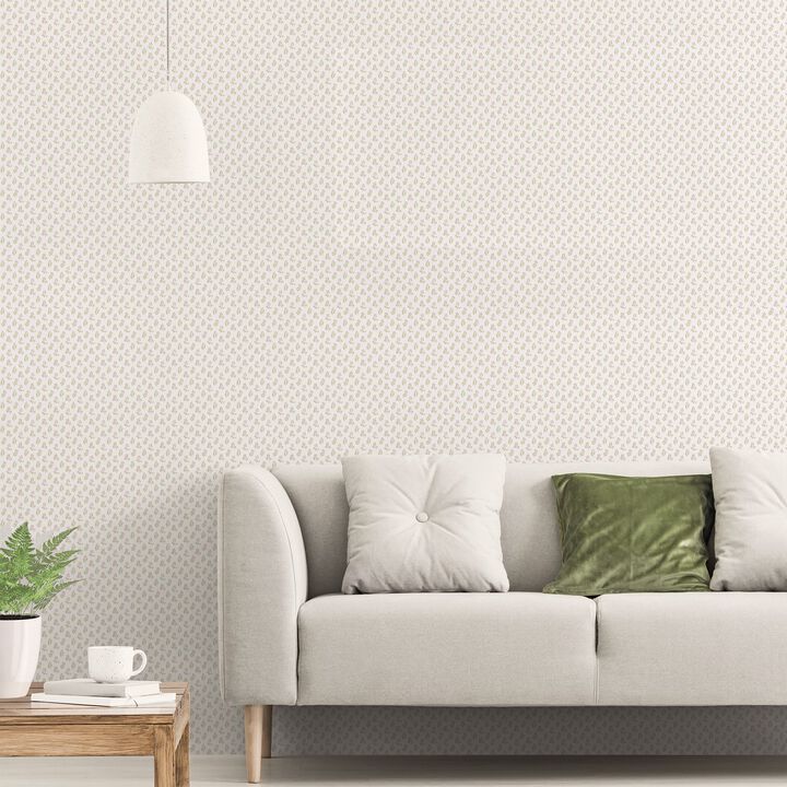 Small Prints Vintage Bud Green Wallpaper G56710
