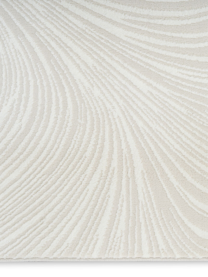 Central Park West CEP02 Ivory 2' x 6' Rug image number 3