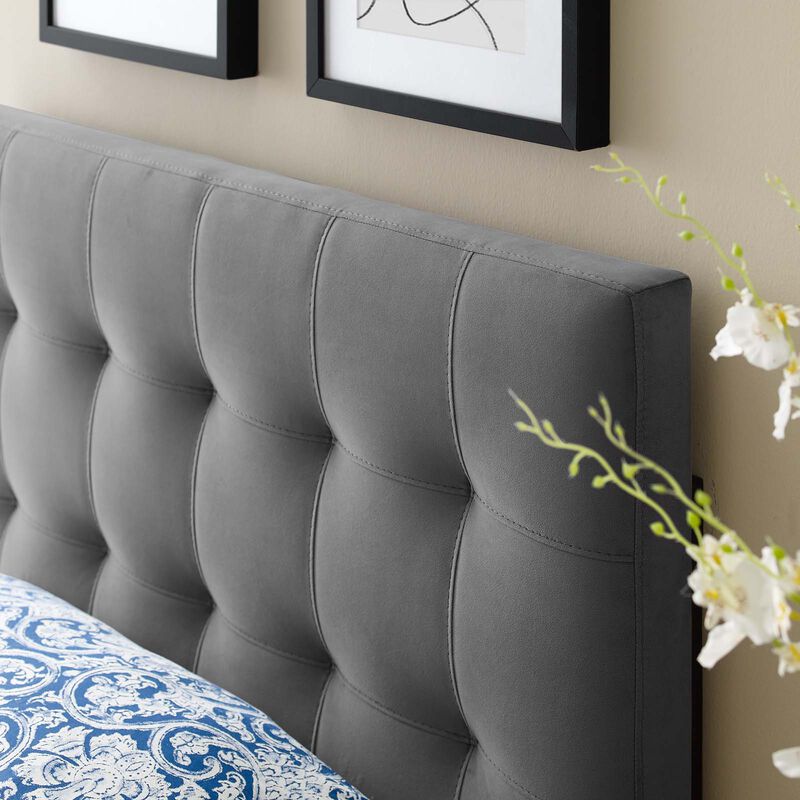 Modway - Lily Biscuit Tufted Twin Performance Velvet Headboard image number 6
