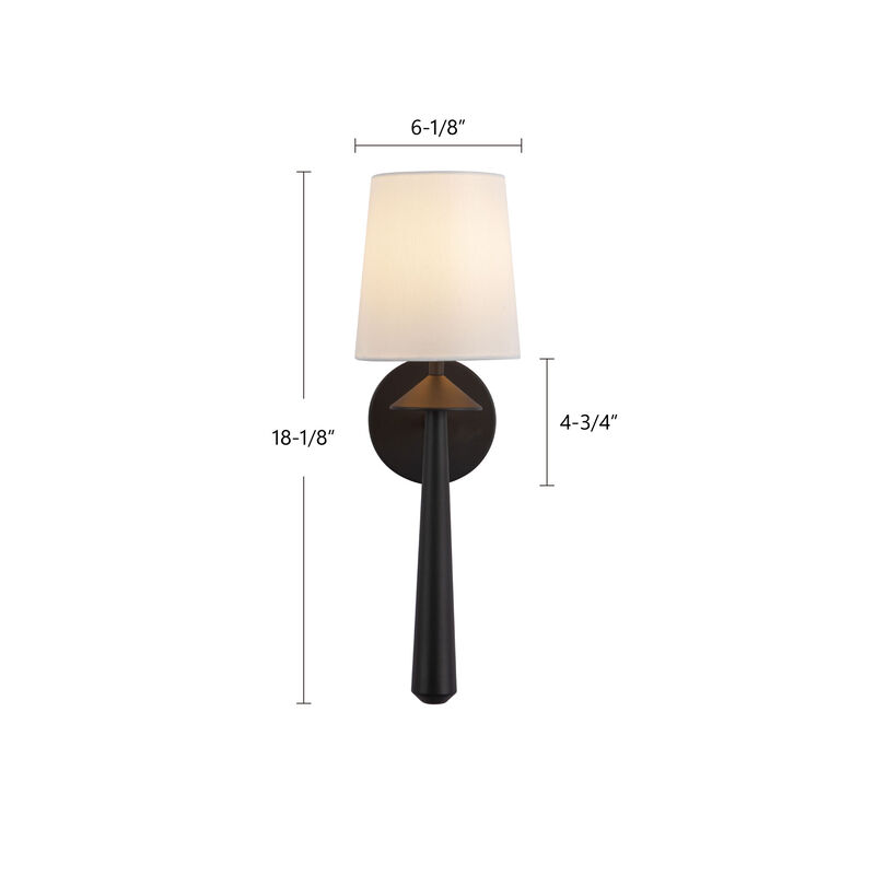 Bridgette 16-in Socket Damp-Rated Wall/Vanity Light image number 8