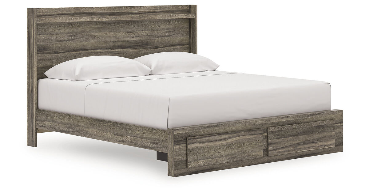 Baystorm King Panel Storage Bed