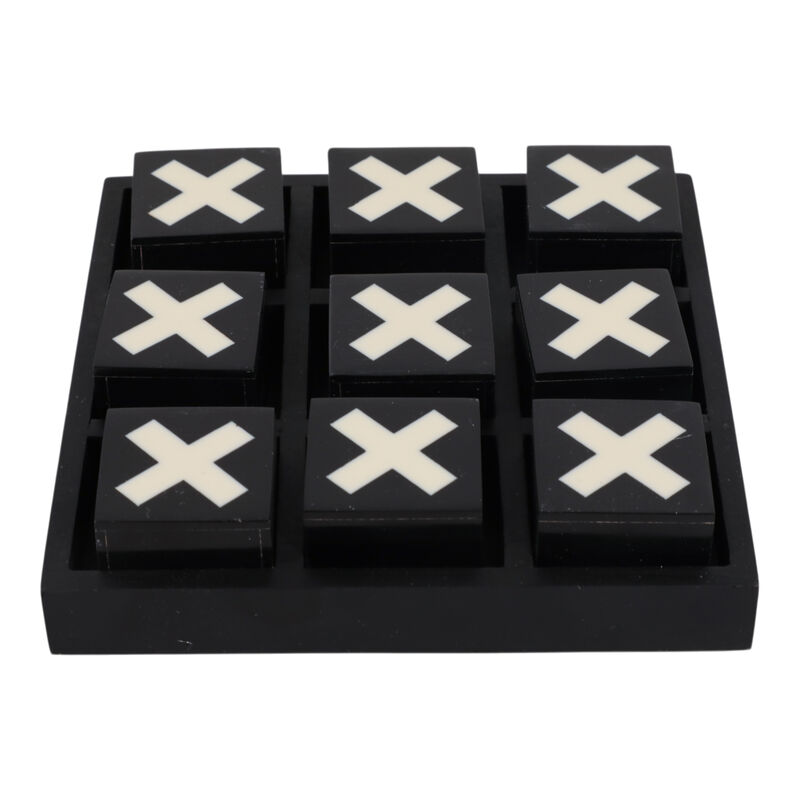 6" Resin Tic-tac-toe Set image number 2