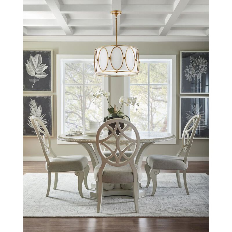 Legacy Classic Jasper County Side Chair (wood back, Uph seat)