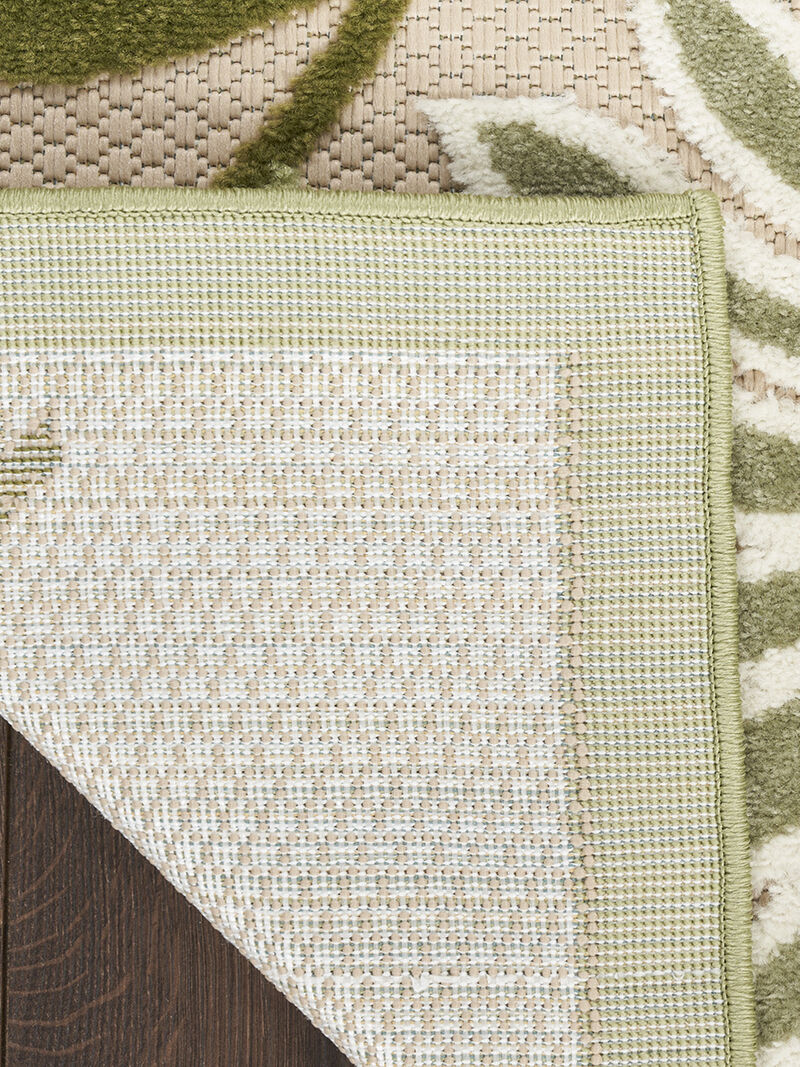 Aloha ALH33 Ivory/Green 10' x 14' Rug