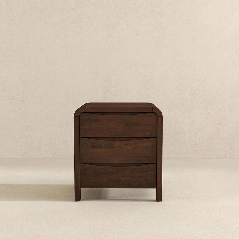 Ashcroft Furniture The Mid-Century Modern 2-drawer/3-drawer nightstand image number 5