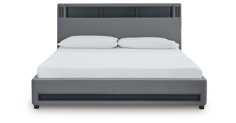 Cayberry King Upholstered Bed image number 2