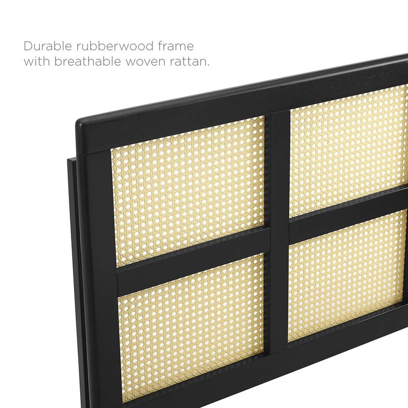 Modway - Luana Cane Queen Headboard image number 4