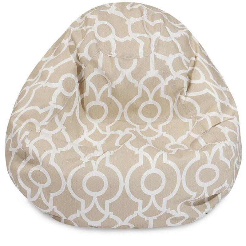 Majestic Home Goods Large Bean Bag Athens Sand