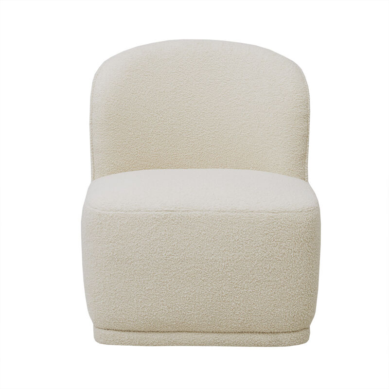 Gracie Mills Jolie 360&deg; Swivel Bliss Armless Accent Chair